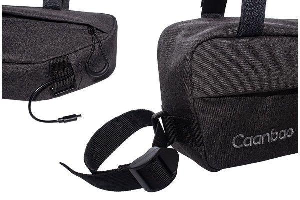 Сумка велосипедная подрамная caanbag CAAN-TR-35BL